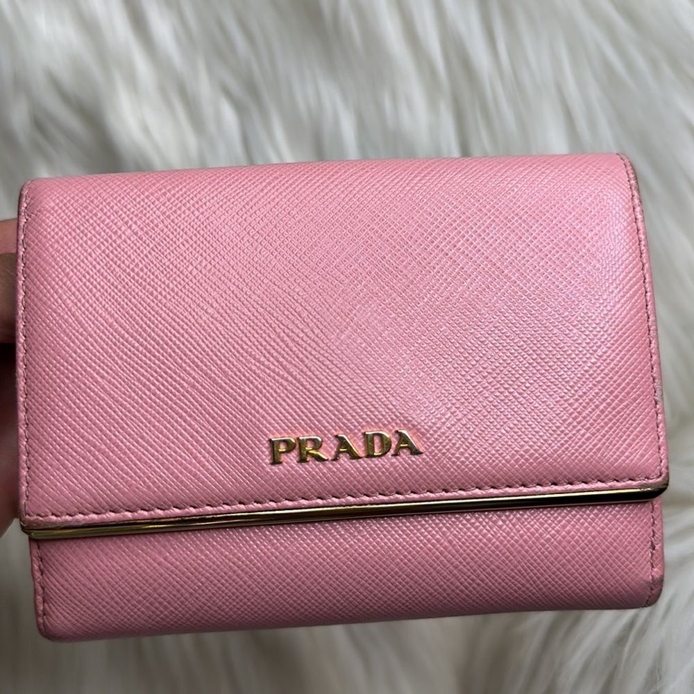 💯Authentic Prada compact Wallet 🍀 - Picture 14 of 15